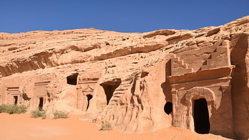 Qasr al-Bint Necropolis in Hegra