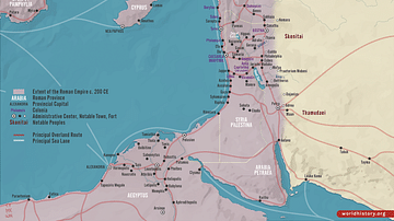 Roman Rule in the Levant, c. 200 CE