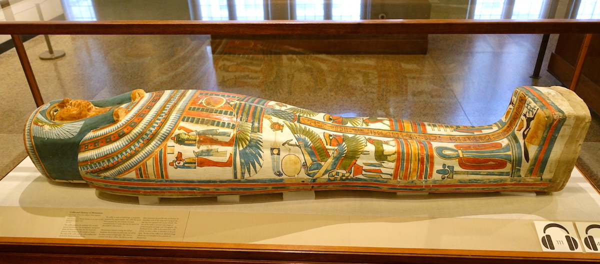 Coffin and Mummy of Meresamun