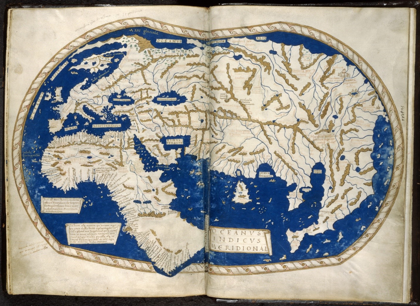 Martellus world map 1490