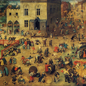 Thumbnail of children's games painting