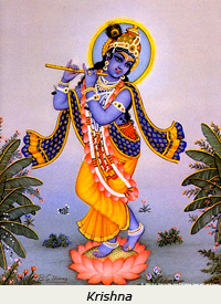 image of the god krishna
