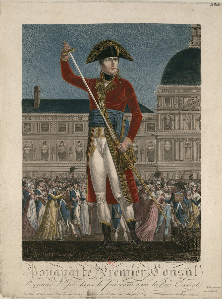 Bonaparte, First Consul, Putting Away His Sword after the General Peace
