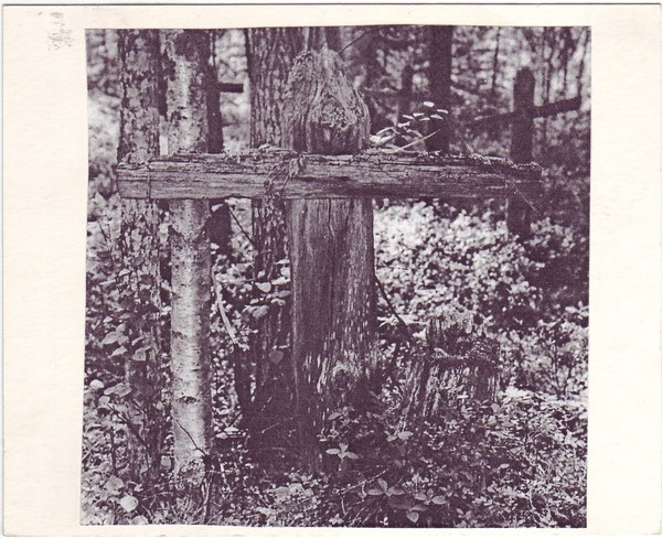 Photograph of wooden crosses
